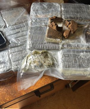 Sichergestellte Drogen